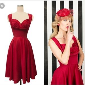 Trashy diva honey dress red size 8